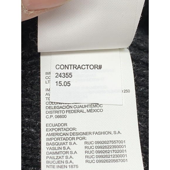 Calvin Klein Jeans Men's Knit Hooded Sweater Size M Kangaroo Pockets - Picture 14 of 15